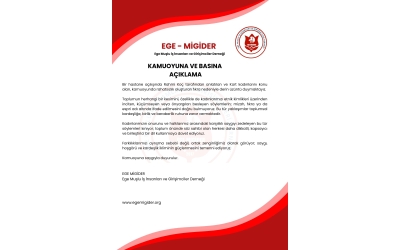 KAMUOYUNA VE BASINA AÇIKLAMA