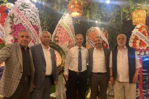 Hemşehrimiz Orhan Çoğun’un Kızının Düğününe Katılım Sağlandı