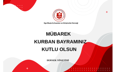 Dernek Yönetimi Kurban Bayramı Mesajı