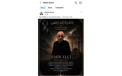 Emir ELÇİ (Ahmet ÖZNUR'UN dayısının oğlu)