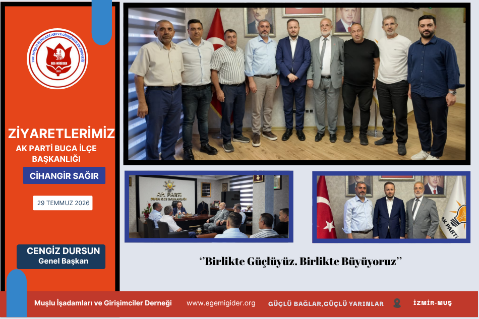 AK PARTİ BUCA İLÇE BAŞKANLIĞI ZİYARET