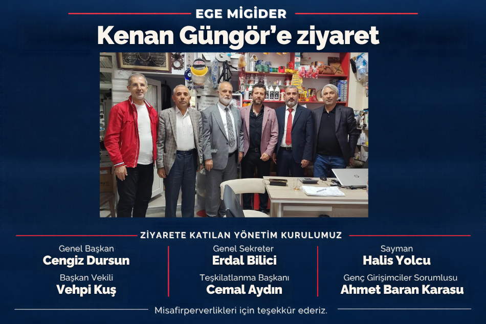 Kenan Güngör'e Ziyaret